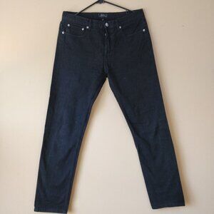 A.P.C. Petit New Standard Black Straight Leg Size 30
